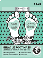 Danielle Nourish Your Little Piggies Miracle Foot Mask Clipstrip product image