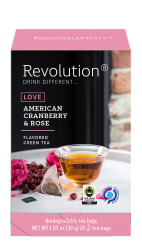 Revolution Tea American Rose & Cranberry Green Tea product image