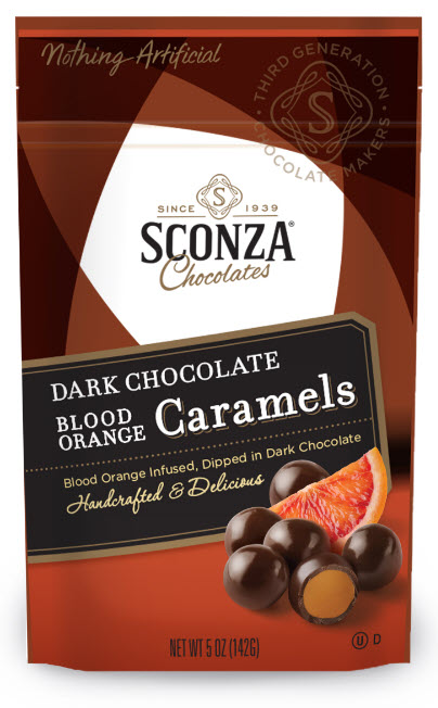 Dark Chocolate Blood Orange Caramels, 5oz product image