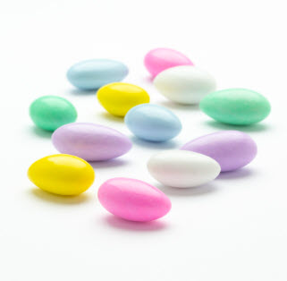 Jordan Almonds, Assorted, Premium, 10 lbs product image