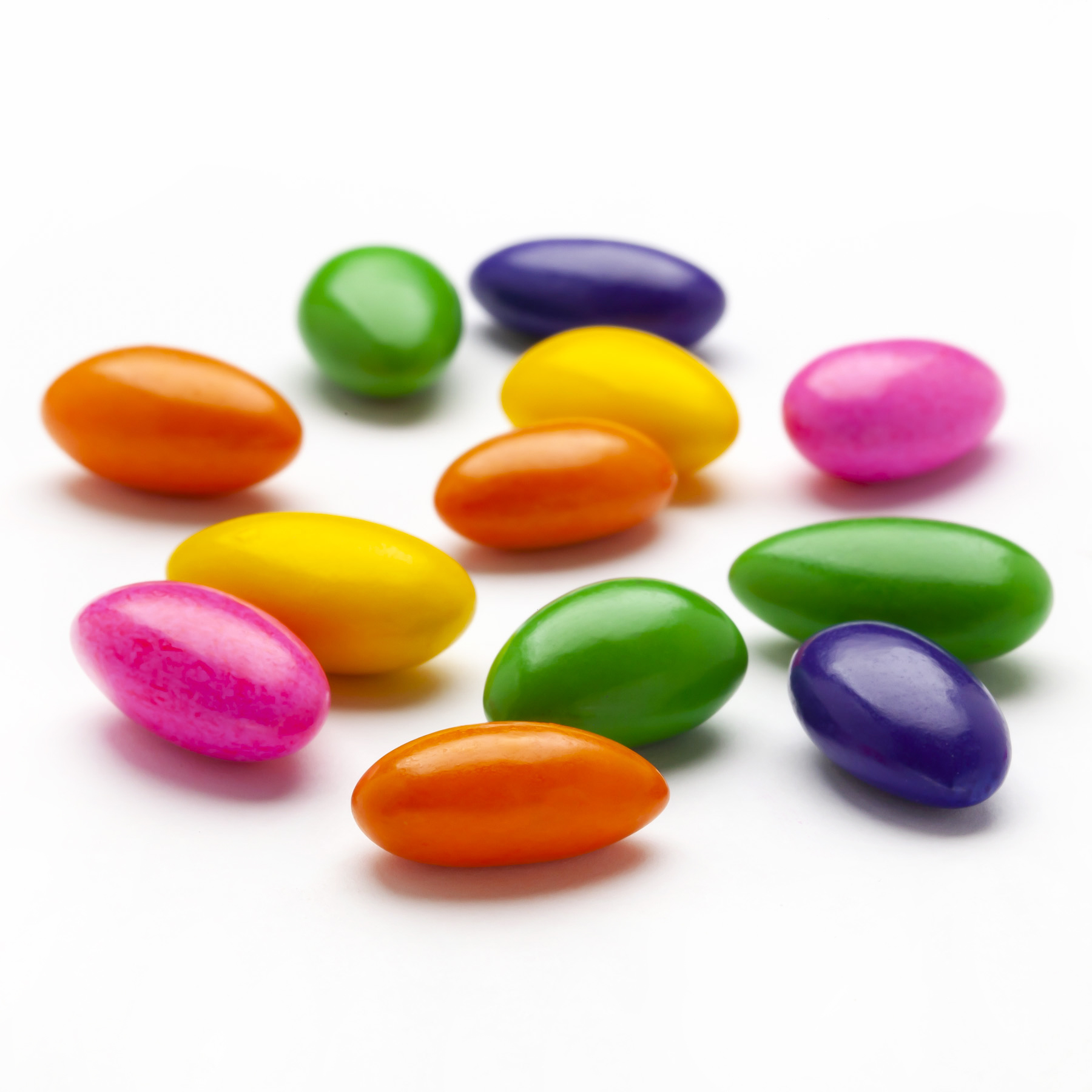 Jordan Almonds, Assorted, Premium Reduced Sugar 10lbs product image