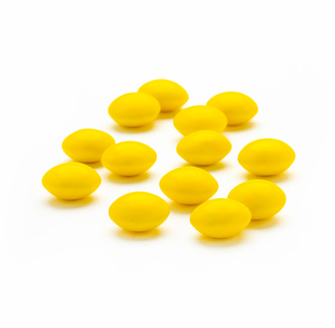 Milk Chocolate Buttons, Yellow Sunshine 25lbs product image