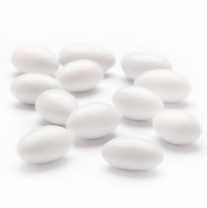 Jordan Almonds, White, Party Bag 8oz product image