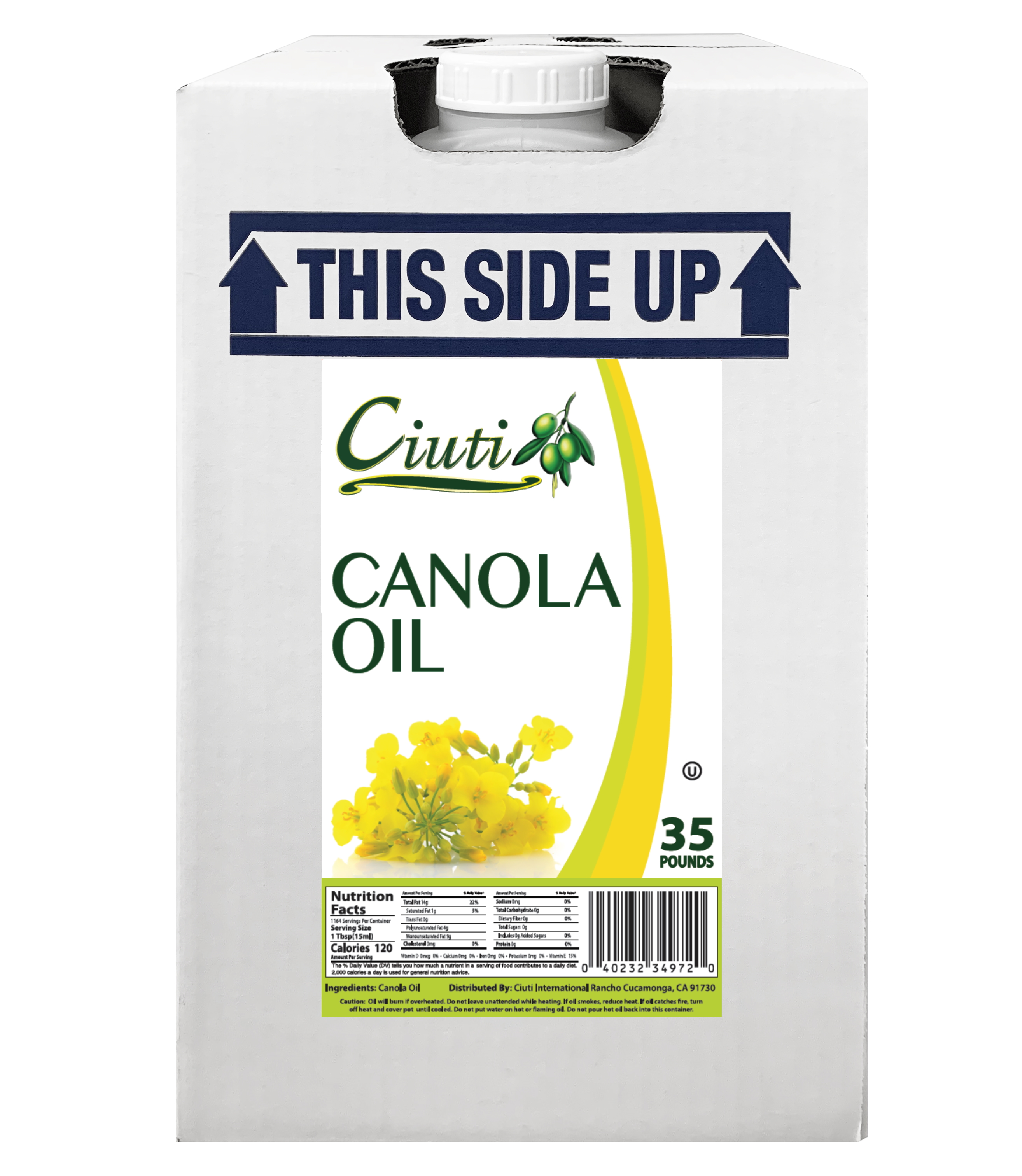 1/35 LB CIUTI CANOLA OIL (NON GMO) product image