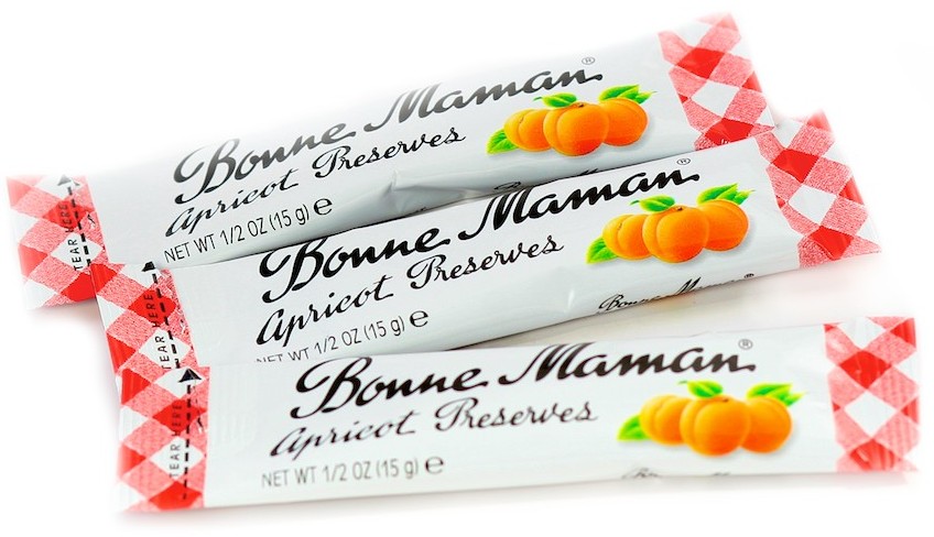 Apricot Bonne Maman Sticks 100/0.5oz product image