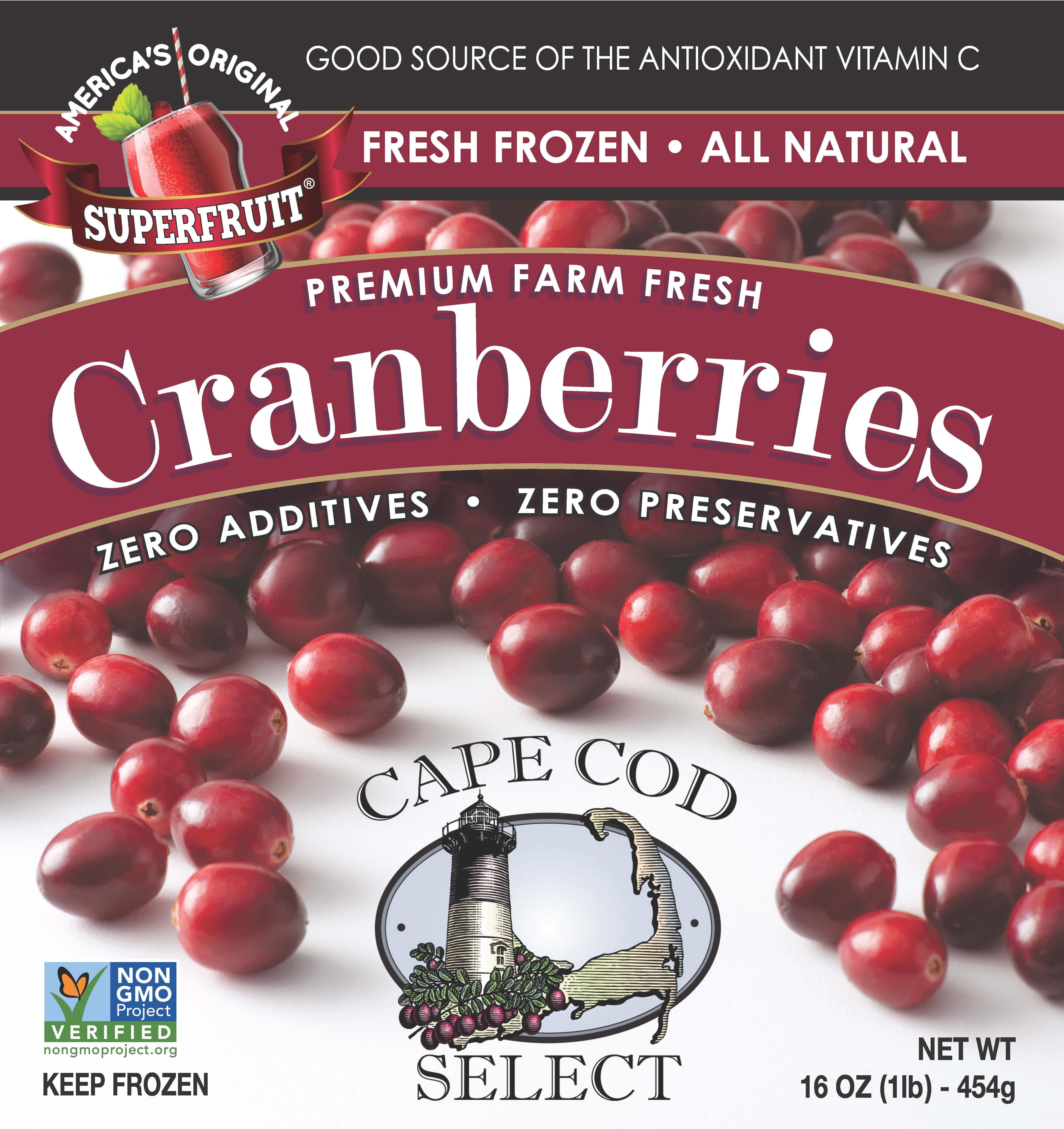 Cape Cod Select Fresh Frozen Cranberries product image