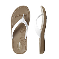 Women's Breeze Flip Flop - Toffee/White product image