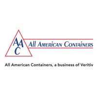All American Containers, a Veritiv Company logo