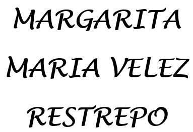 MARGARITA MARIA VELEZ RESTREPO logo