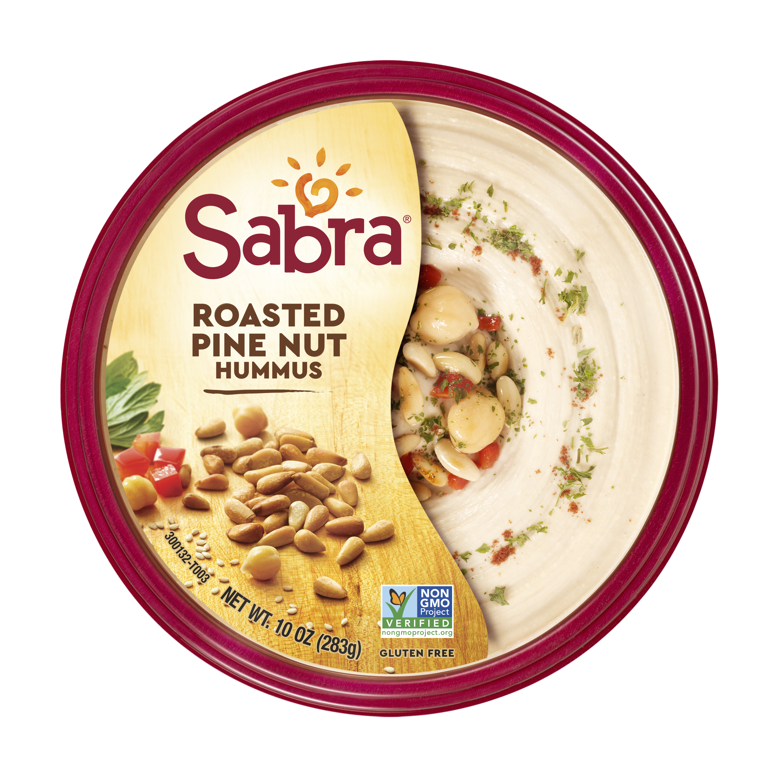 Hummus w/pine nuts 10 oz product image