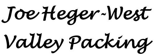 Joe Heger-West Valley Packing logo