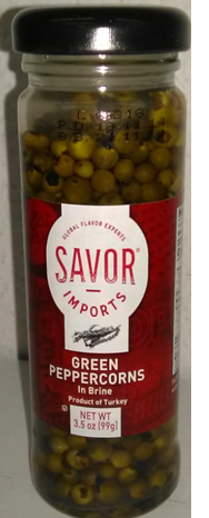 GREEN PEPPERCORNS IN BRINE product image