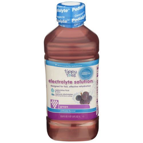 Tippy Toes Electrolyte Solution Grape 33.8 FL OZ product image