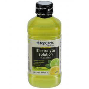 TopCare Electrolyte Solution Lemon Lime 33.8 fl oz product image