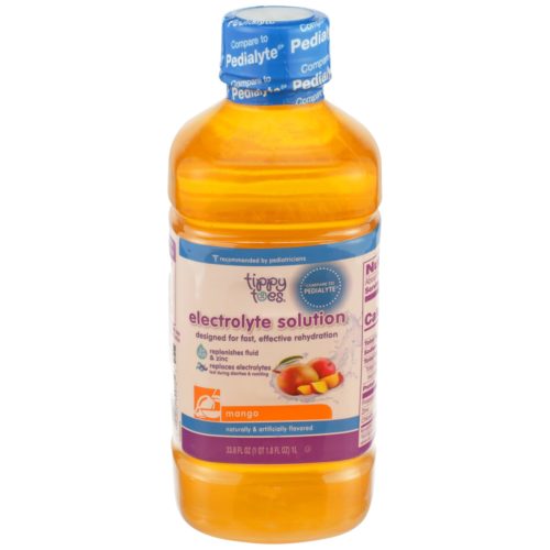 Tippy Toes Electrolyte Solution Mango 33.8 FL OZ product image