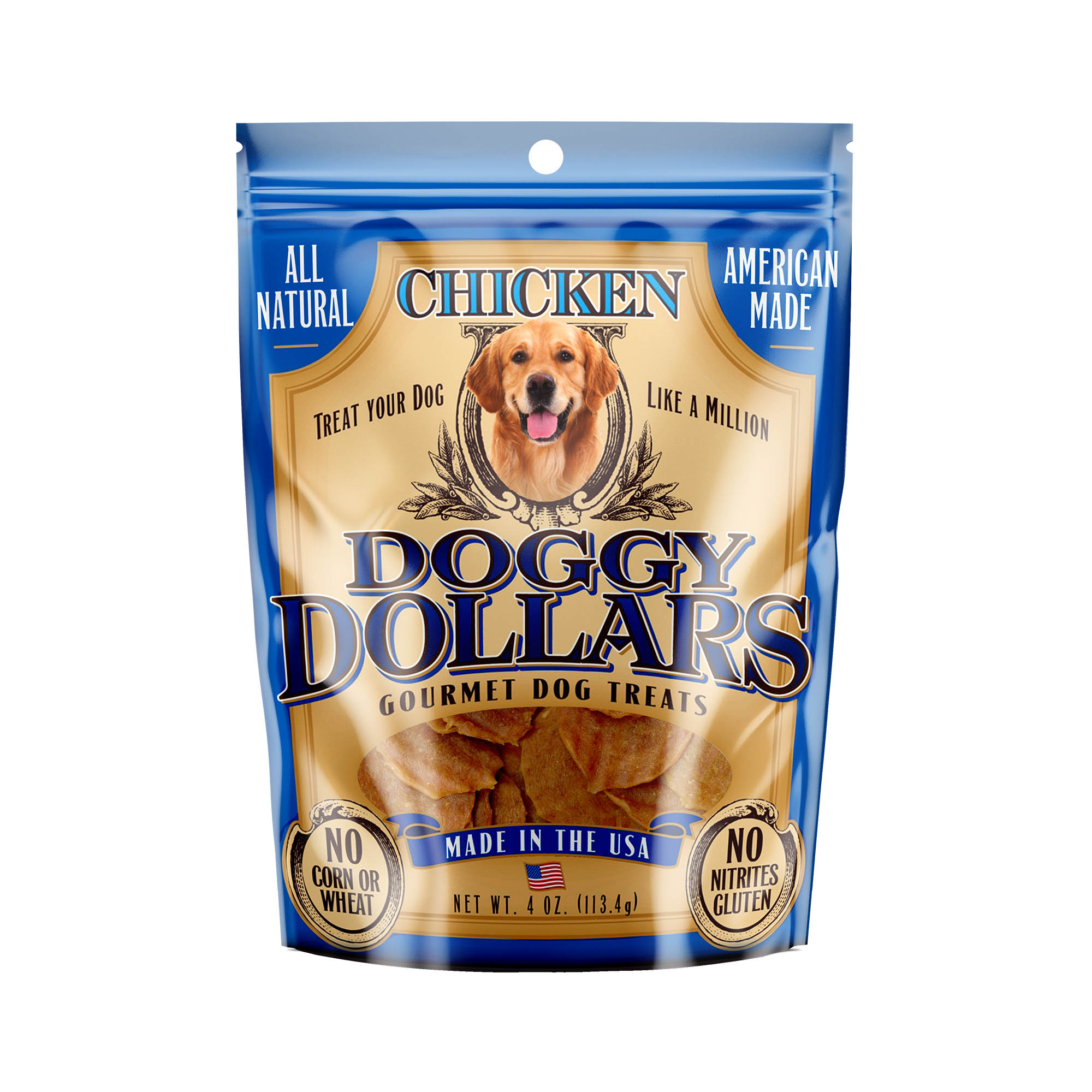 DOGGY DOLLARS CHICKEN 10/4OZ CADDY product image