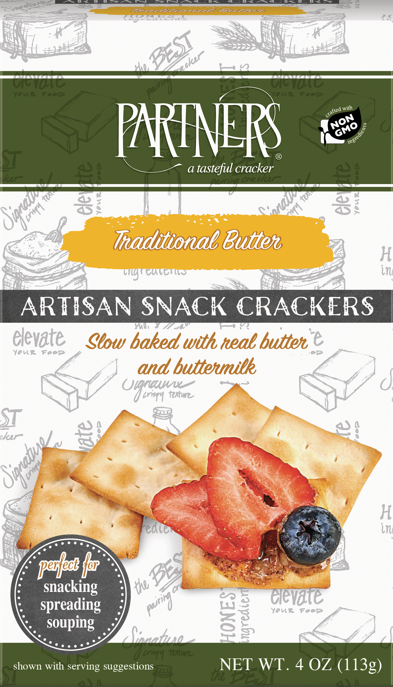 Partners Snack Crackers: Traditional Butter product image