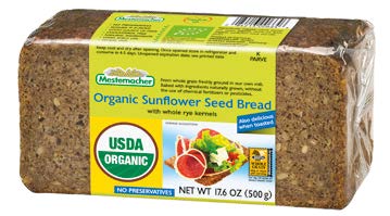 MESTEMACHER ORGANIC SUNFLOWER SEED BREAD 500GR  [bx=12ea] product image