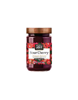 KITCHEN & LOVE Sour Cherry Preserves 6/12.3oz product image