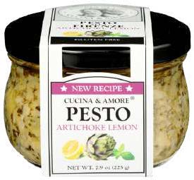 CUCINA & AMORE Lemon Artichoke Pesto 6/7.9oz product image