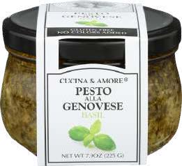 CUCINA & AMORE Basil Pesto (Alla Genovese) 6/7.9oz product image