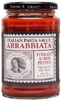 CUCINA & AMORE Red Pepper Pasta Sauce (Arrabbiata) 6/16oz product image