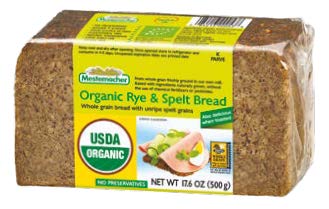 MESTEMACHER ORGANIC RYE & SPELT BREAD 17.6OZ  [bx=12ea] product image