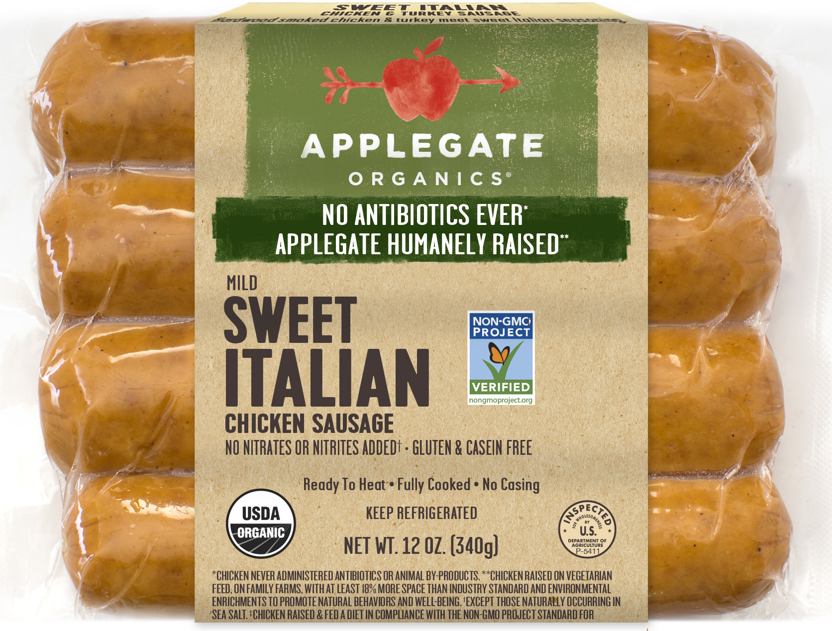 AG OG Sweet Italian Sausage product image