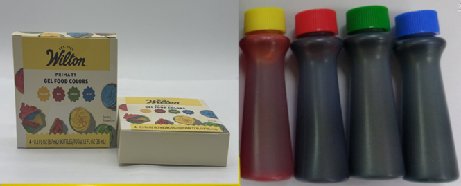 GEL COLOR SET PRIMARY 4PK product image
