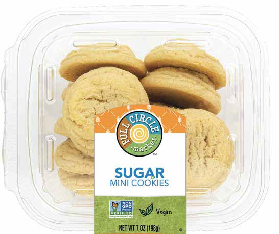 COOKIES SUGAR MINI 6OZ - FULL CIRCLE MARKET product image