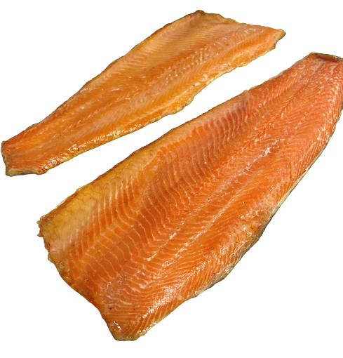 Premium Hot Smoked  Red Rainbow Trout PBO Fillets product image