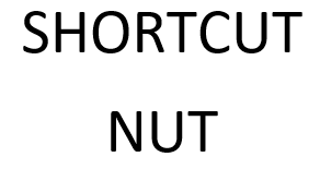SHORTCUT NUT logo
