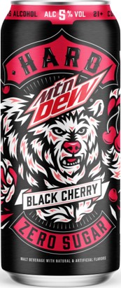 Hard Mt Dew 24oz 12L - BLACK CHERRY product image