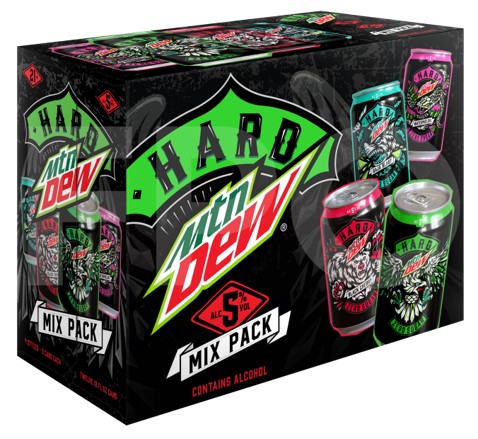 Hard Mt Dew 12oz 12pk - MIX PACK product image