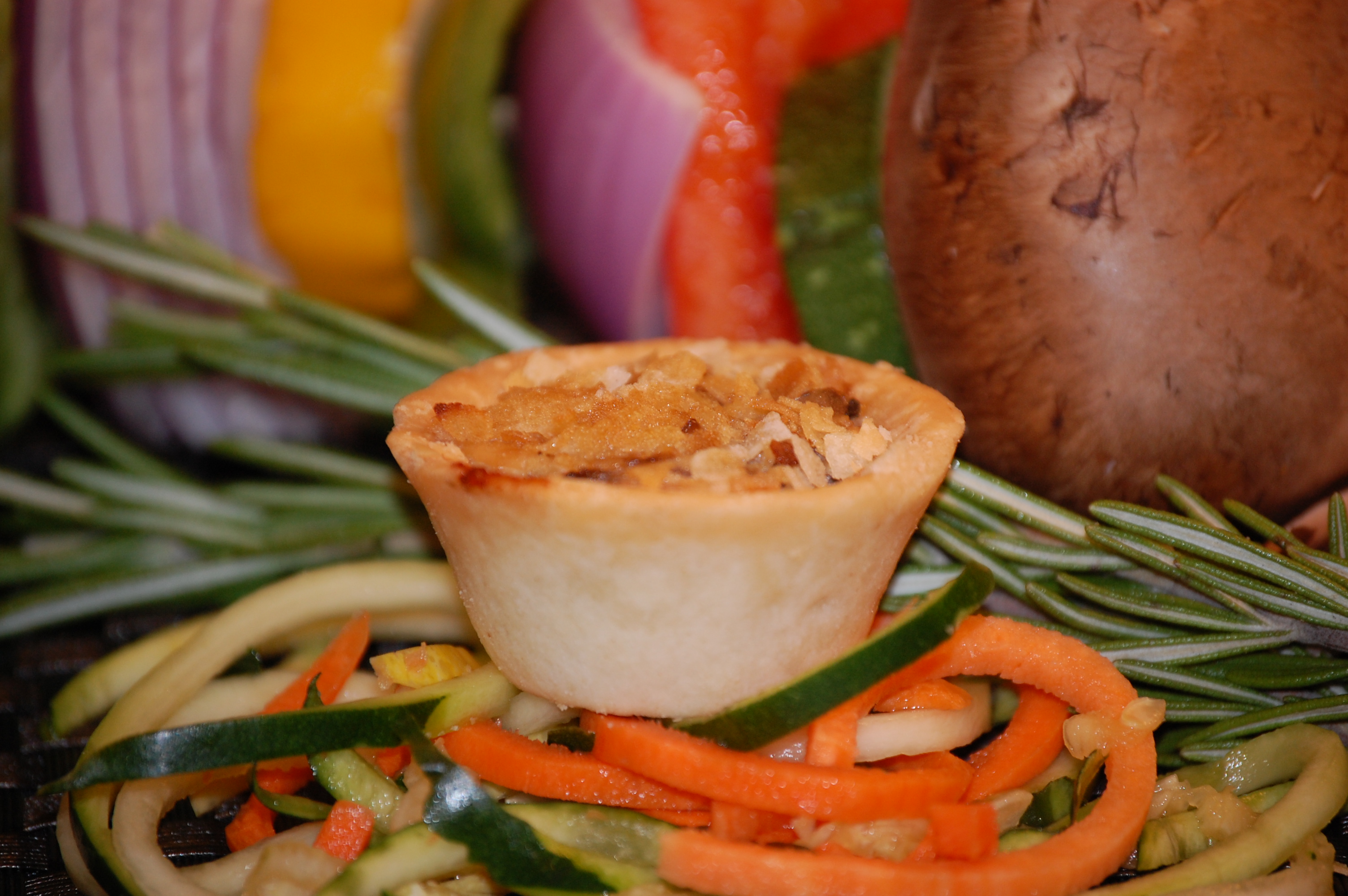 1" Mini Wild Mushroom Tart product image