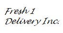 Fresh 1 Delivery Inc. logo