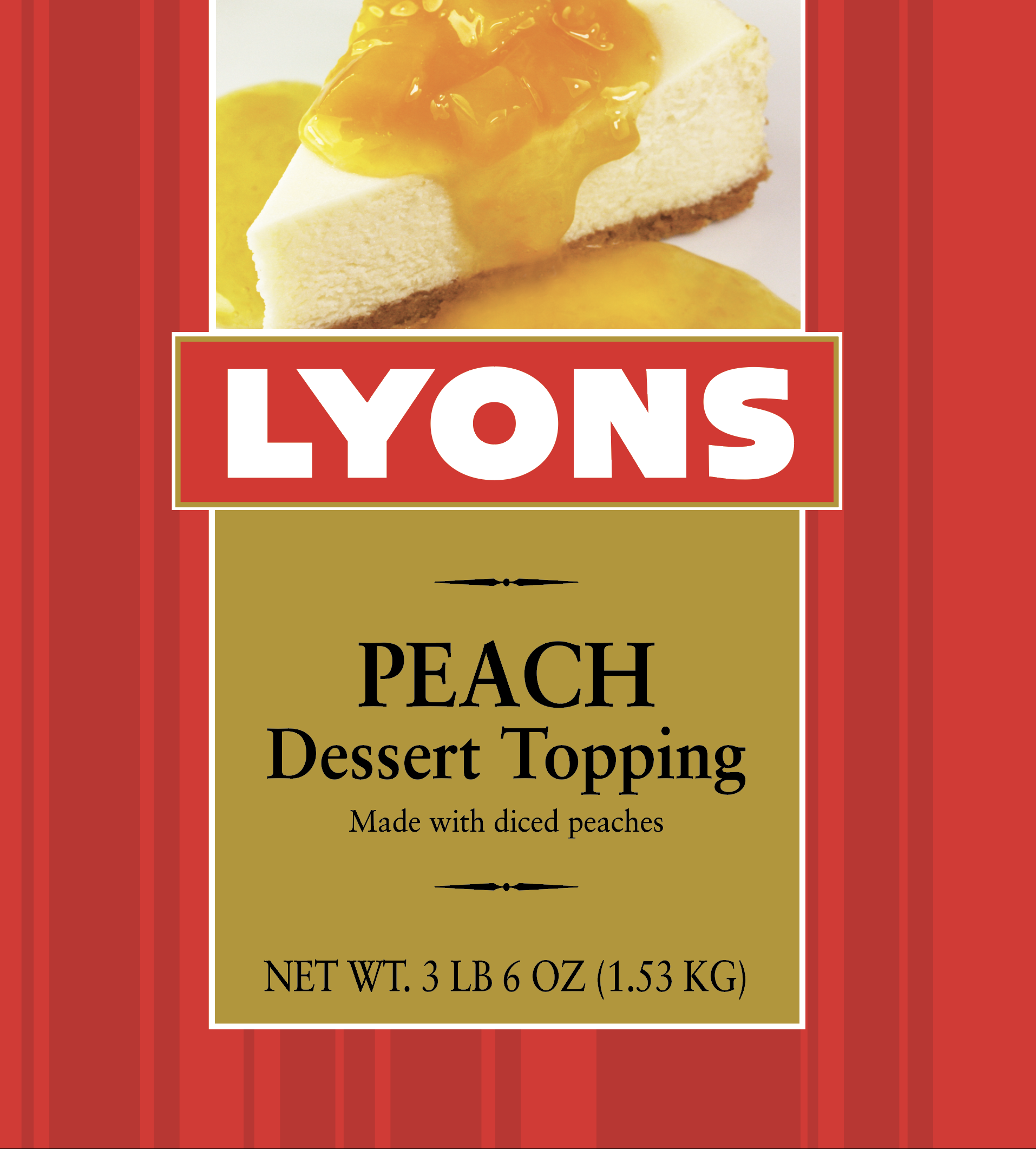 2384 Peach Dessert Top 5 product image