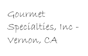 Gourmet Specialties, Inc - Vernon, CA logo