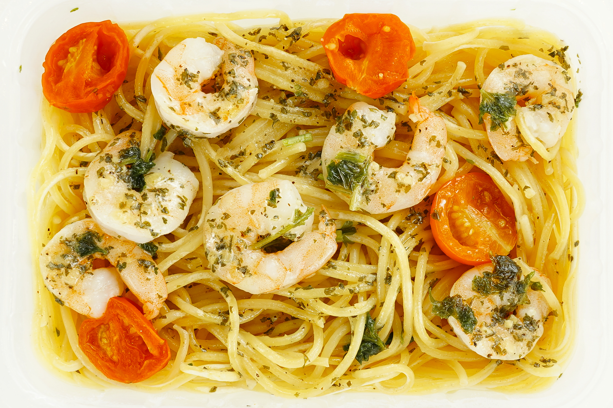 Shrimp Scampi with Spaghetti & Cherry Tomatoes product image