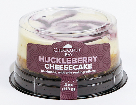 3" - 4oz Huckleberry Cheesecake (12/cs) product image