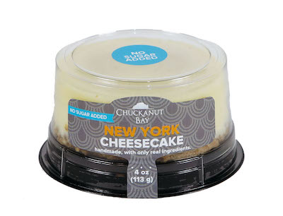 3" - 4oz "No Sugar Added" New York Cheesecake product image