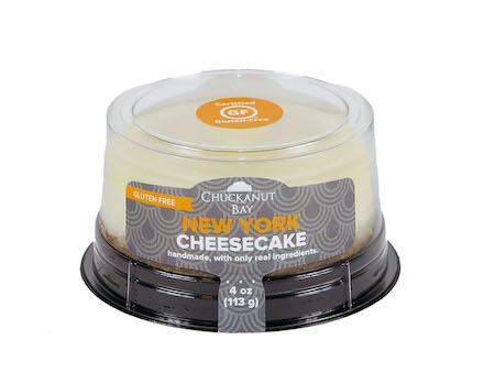 3" - 4oz Gluten Free New York Cheesecake product image