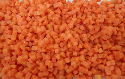 3/8" IQF Diced Carrots product image