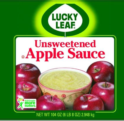 Unsweetened Apple Sauce 104 OZ product image