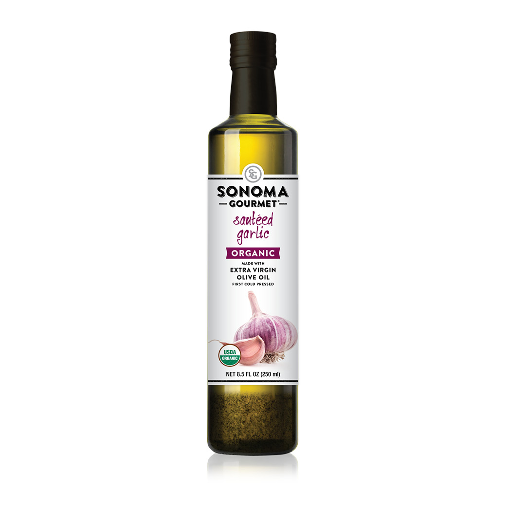 Organic Sauteed Garlic Olive Oil product image