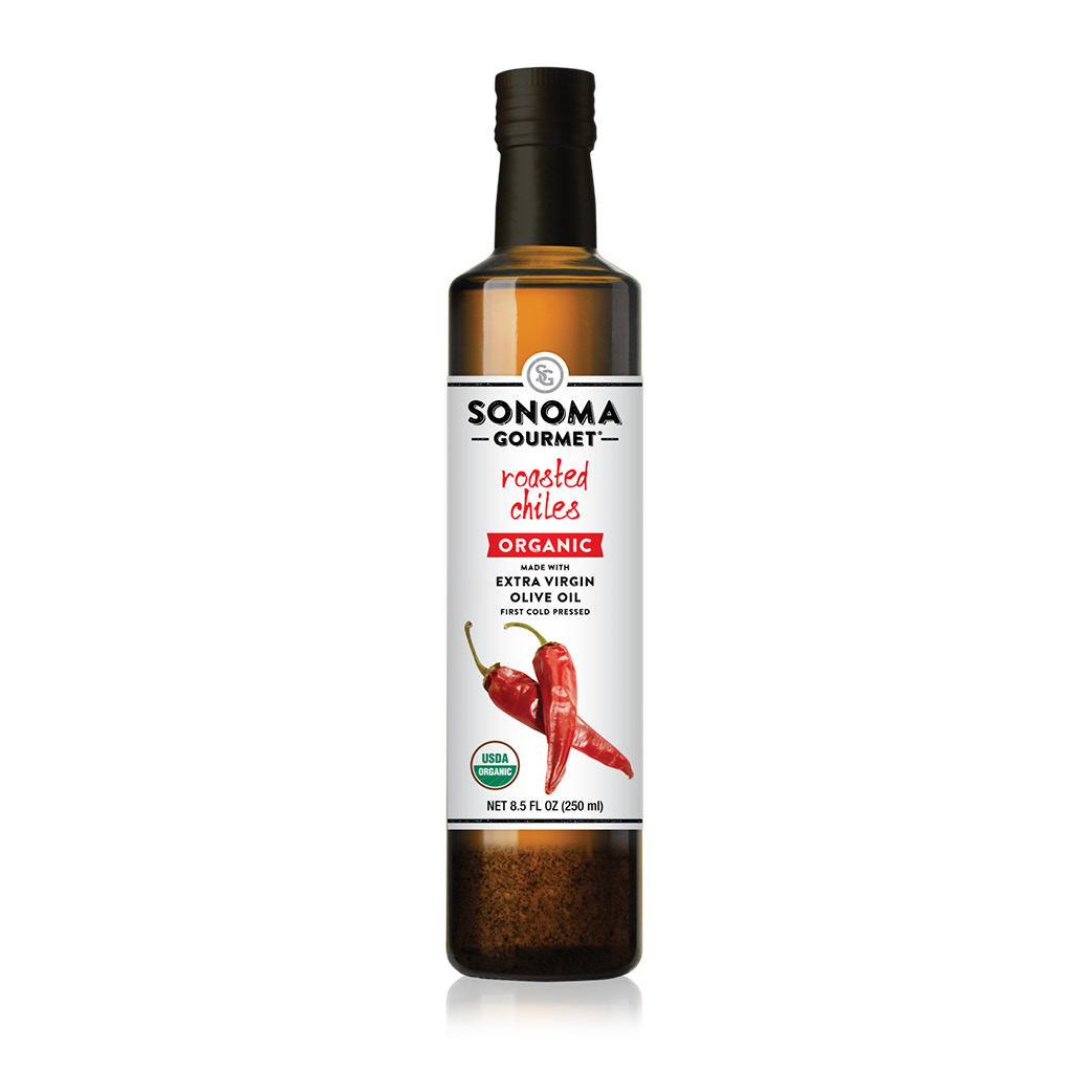 Organic Roasted Chiles Olive Oil product image