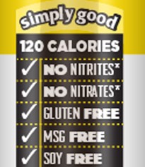 1 oz. Simply Good Barbeque Pineapple Pork Meat Snack Stick product image