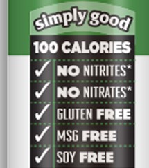 1 oz. Simply Good Ultimate Garlic & Herb Meat Snack Stick product image