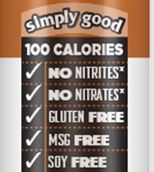 1 oz. Simply Good Hickory Smoked Bacon Meat Snack Sticks product image