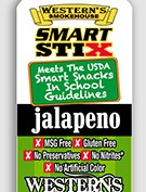 .75 oz. Jalapeno Smart Stix Meat Snack product image